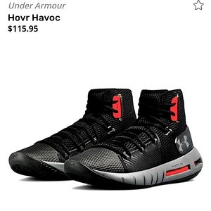 Under Armour HOVR Havoc' Black Graphite'